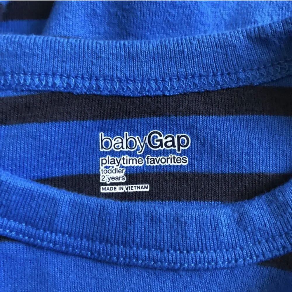 Gap Thermal Striped Shirt Size 2